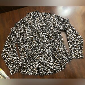 Brand new J Crew women’s long sleeve button down shirt